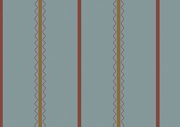 The British Stripe Co. Alfred, Highlands No.1 - Roman Blind - Image 7